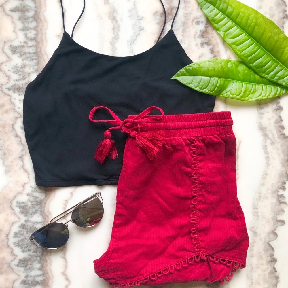 L.A. Hearts Red Shorts